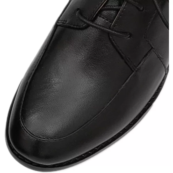 Mona flying Womens Handmade Dress Oxfords Derby Comfortable Lace up Leather Shoes for Ladies