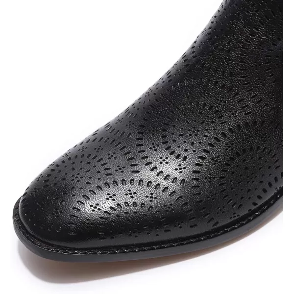 Mona flying Women Ruched Genuine Leather Mid Calf Boots Dual Side Zippers Round Toe Buckle Strap Booties Shoes