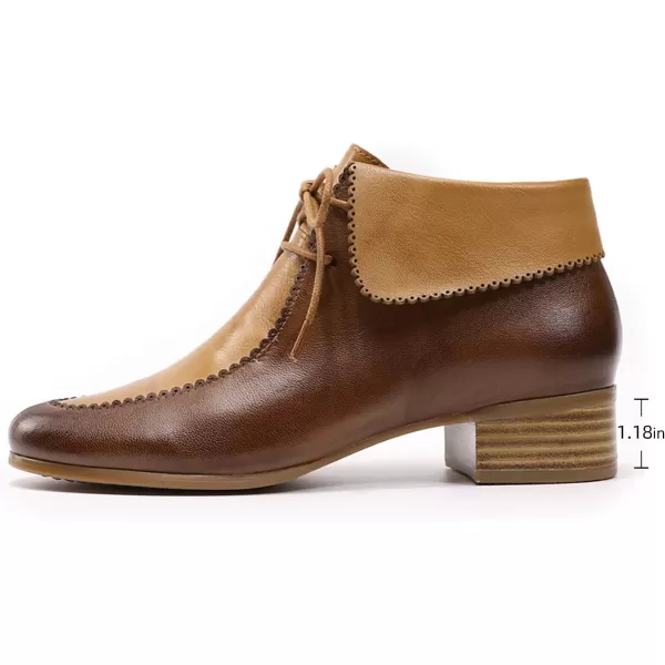 Mona flying Women Ruched Genuine Leather Mid Calf Boots Dual Side Zippers Round Toe Buckle Strap Booties Shoes