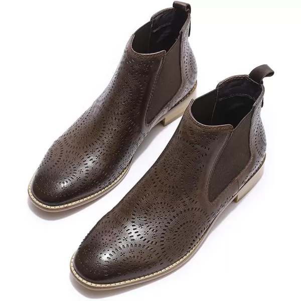 Mona flying Women Ruched Genuine Leather Mid Calf Boots Dual Side Zippers Round Toe Buckle Strap Booties Shoes