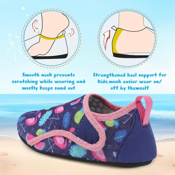 Besroad Kids Water Shoes Girls Boys Quick Dry Aqua Socks Barefoot Non Slip Beach Swim Surf Shoes