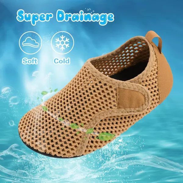 Besroad Kids Water Shoes Girls Boys Quick Dry Aqua Socks Barefoot Non Slip Beach Swim Surf Shoes