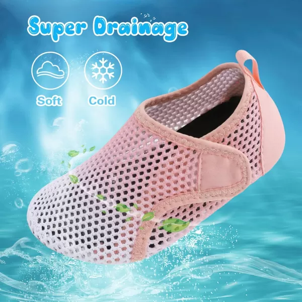 Besroad Kids Water Shoes Girls Boys Quick Dry Aqua Socks Barefoot Non Slip Beach Swim Surf Shoes