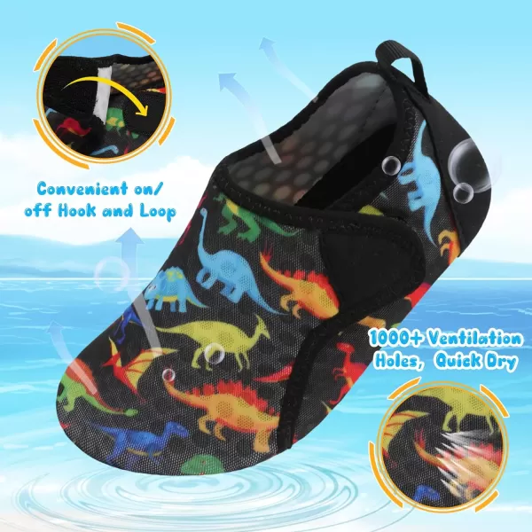 Besroad Kids Water Shoes Girls Boys Quick Dry Aqua Socks Barefoot Non Slip Beach Swim Surf Shoes