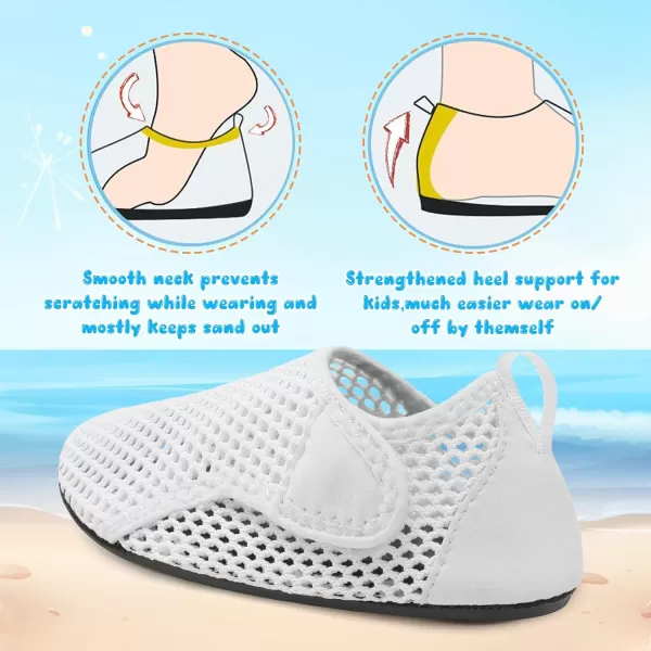 Besroad Kids Water Shoes Girls Boys Quick Dry Aqua Socks Barefoot Non Slip Beach Swim Surf Shoes