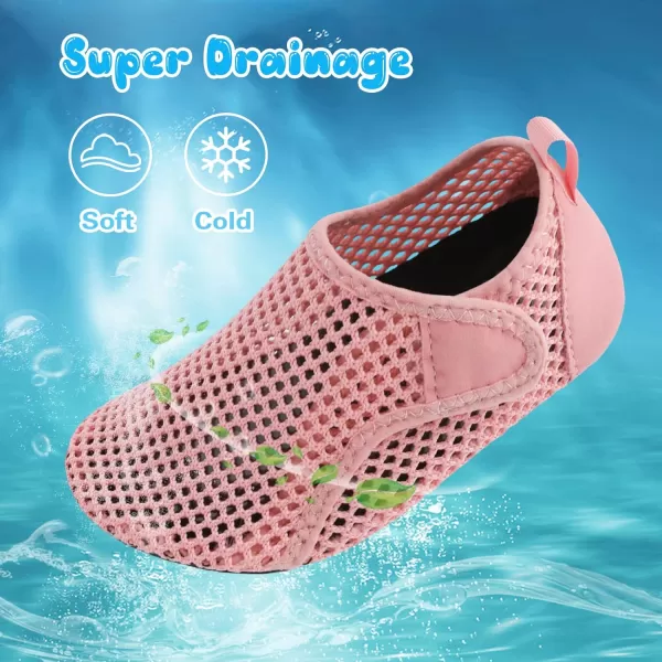 Besroad Kids Water Shoes Girls Boys Quick Dry Aqua Socks Barefoot Non Slip Beach Swim Surf Shoes