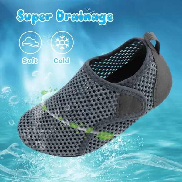 Besroad Kids Water Shoes Girls Boys Quick Dry Aqua Socks Barefoot Non Slip Beach Swim Surf Shoes