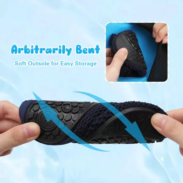Besroad Kids Water Shoes Girls Boys Quick Dry Aqua Socks Barefoot Non Slip Beach Swim Surf Shoes
