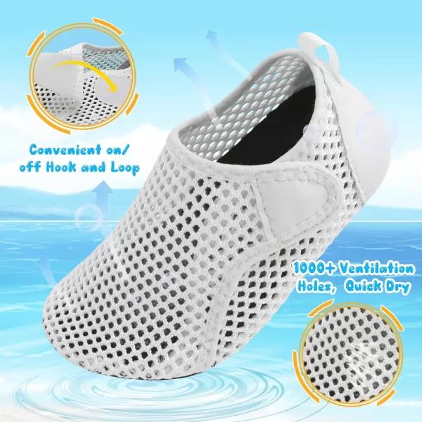 Besroad Kids Water Shoes Girls Boys Quick Dry Aqua Socks Barefoot Non Slip Beach Swim Surf Shoes