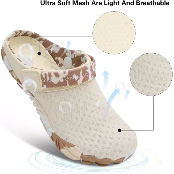 Besroad Outdoor Hiking Slip on Sandals Sports Water Shoes Fashion Sneakers Slippers Classic Clogs for Women Men