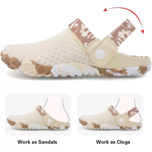Besroad Outdoor Hiking Slip on Sandals Sports Water Shoes Fashion Sneakers Slippers Classic Clogs for Women Men