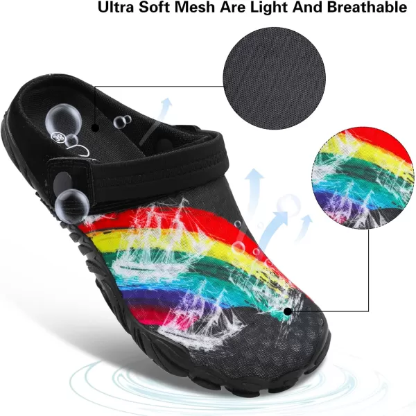 Besroad Outdoor Hiking Slip on Sandals Sports Water Shoes Fashion Sneakers Slippers Classic Clogs for Women Men