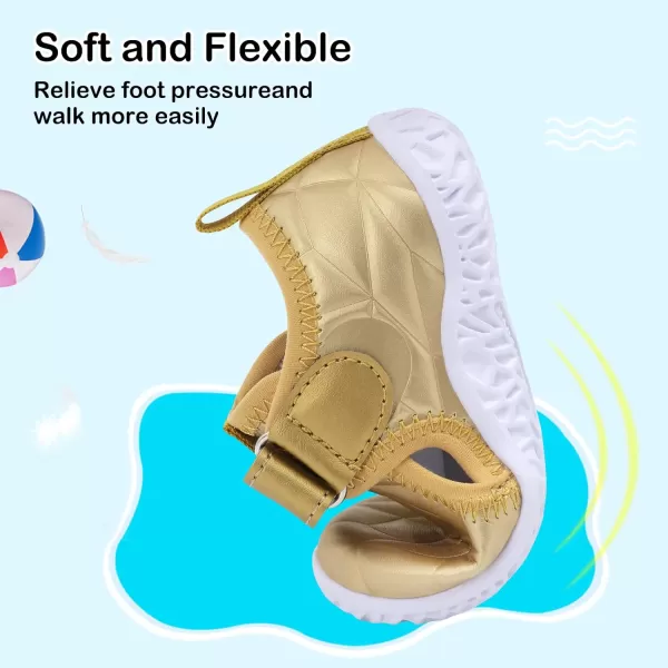 Besroad Toddler Sneakers Boys Girls Breathable Lightweight Walking Shoes Kids Running Athletic Tennis Non-Slip Daily Shoes Sandals…
