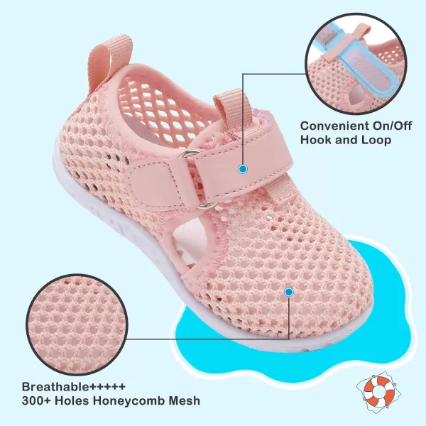 Besroad Toddler Sneakers Boys Girls Breathable Lightweight Walking Shoes Kids Running Athletic Tennis Non-Slip Daily Shoes Sandals…
