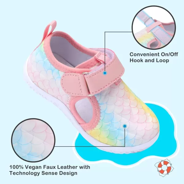 Besroad Toddler Sneakers Boys Girls Breathable Lightweight Walking Shoes Kids Running Athletic Tennis Non-Slip Daily Shoes Sandals…