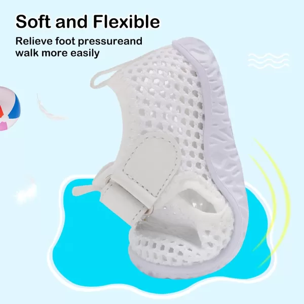 Besroad Toddler Sneakers Boys Girls Breathable Lightweight Walking Shoes Kids Running Athletic Tennis Non-Slip Daily Shoes Sandals…