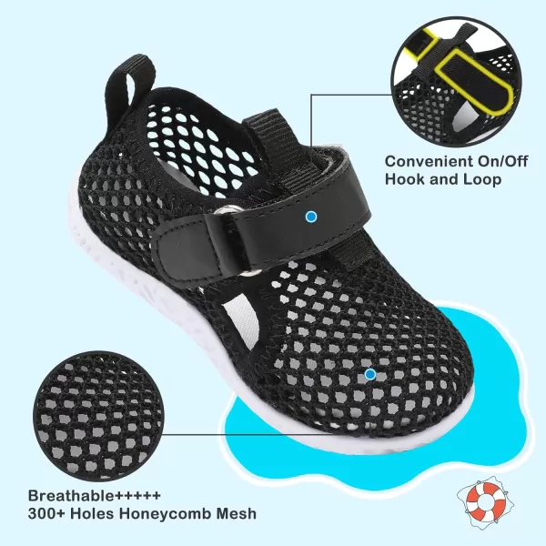 Besroad Toddler Sneakers Boys Girls Breathable Lightweight Walking Shoes Kids Running Athletic Tennis Non-Slip Daily Shoes Sandals…