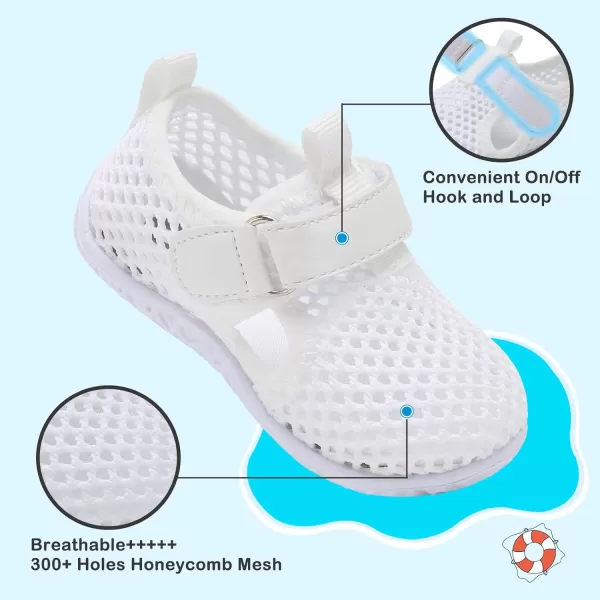 Besroad Toddler Sneakers Boys Girls Breathable Lightweight Walking Shoes Kids Running Athletic Tennis Non-Slip Daily Shoes Sandals…