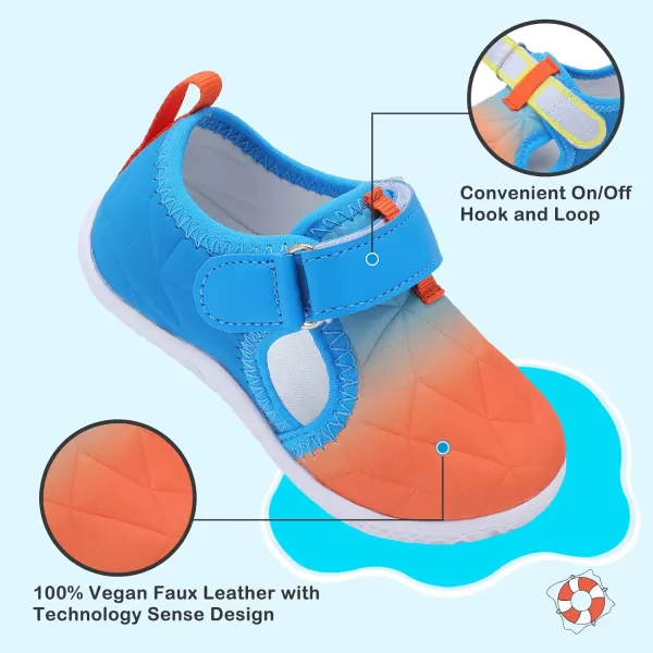 Besroad Toddler Sneakers Boys Girls Breathable Lightweight Walking Shoes Kids Running Athletic Tennis Non-Slip Daily Shoes Sandals…