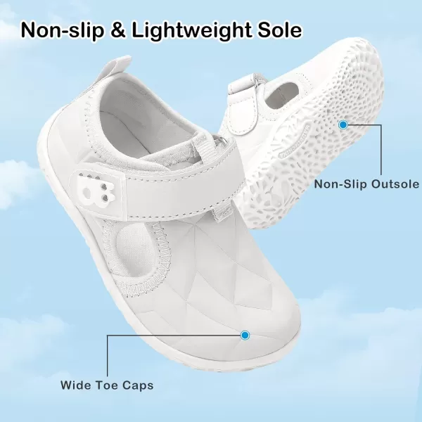 Besroad Toddler Sneakers Boys Girls Breathable Lightweight Walking Shoes Kids Running Athletic Tennis Non-Slip Daily Shoes Sandals…