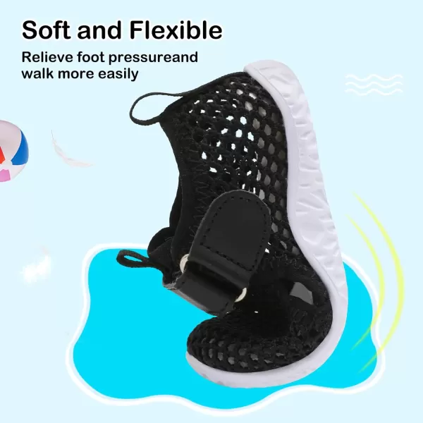 Besroad Toddler Sneakers Boys Girls Breathable Lightweight Walking Shoes Kids Running Athletic Tennis Non-Slip Daily Shoes Sandals…