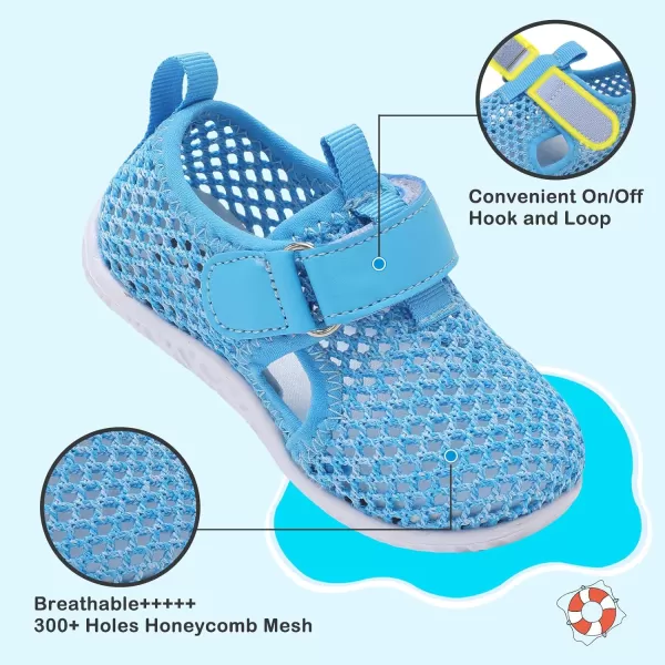 Besroad Toddler Sneakers Boys Girls Breathable Lightweight Walking Shoes Kids Running Athletic Tennis Non-Slip Daily Shoes Sandals…