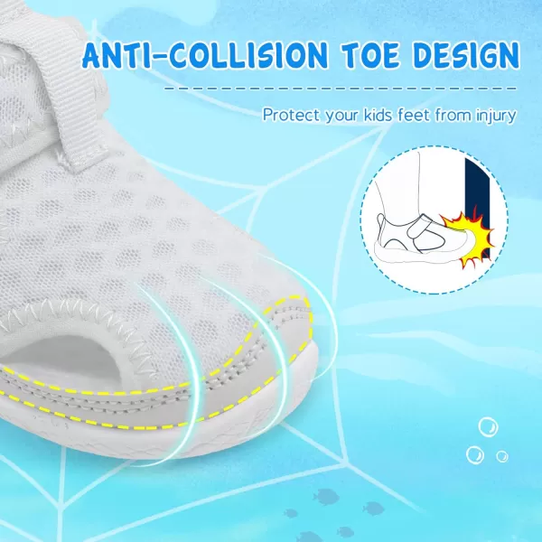 Besroad Toddler Water Shoes Boys Girls Qucik Dry Sport Beach Sandals Non-Slip Barefoot Aqua Socks Swim Shoes