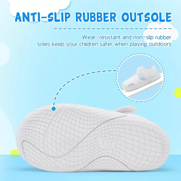 Besroad Toddler Water Shoes Boys Girls Qucik Dry Sport Beach Sandals Non-Slip Barefoot Aqua Socks Swim Shoes