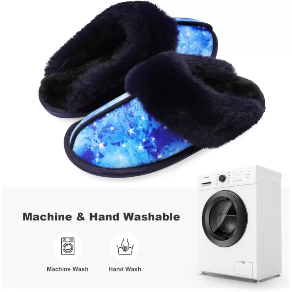 Besroad Winter Fuzzy House Slippers Sandals Plush Faux Fur Fluffy Flats Slippers Warm Slide Shoes for Women