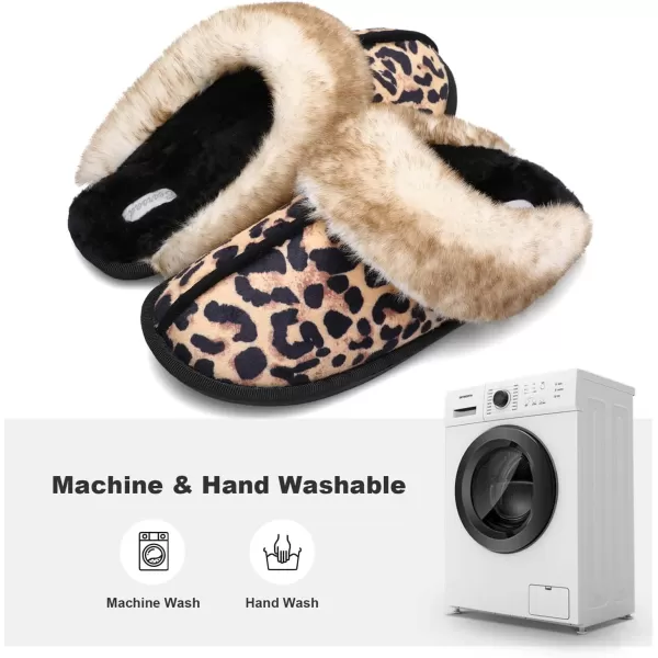 Besroad Winter Fuzzy House Slippers Sandals Plush Faux Fur Fluffy Flats Slippers Warm Slide Shoes for Women