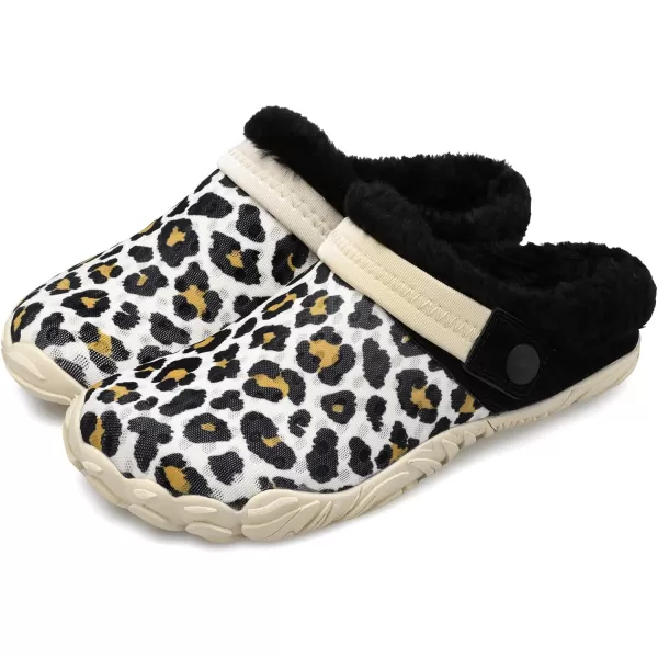 Besroad Womens Mens Furry Slides House Slippers Fuzzy Fluffy Bedroom Cozy Memory Foam Slippers Clogs