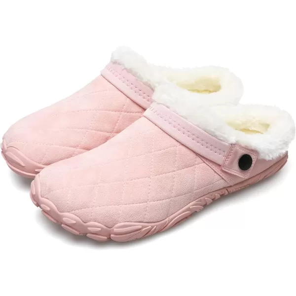 Besroad Womens Mens Furry Slides House Slippers Fuzzy Fluffy Bedroom Cozy Memory Foam Slippers Clogs