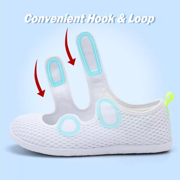 Besroad Womens Mens Slippers Lightweight Walking Shoes Adjustable Wide Diabetic Slippers Non-Slip Sneakers Sandals
