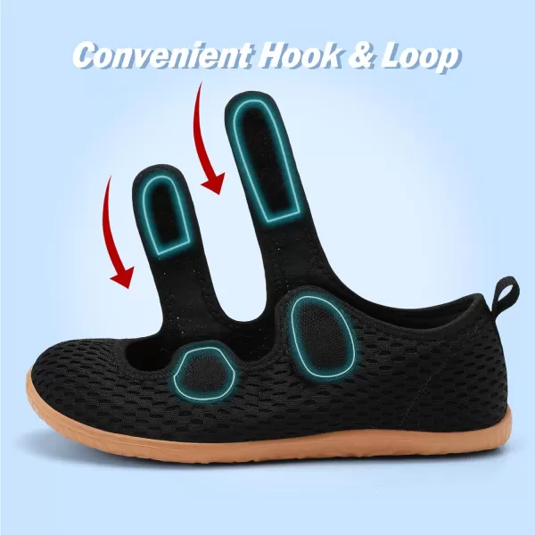Besroad Womens Mens Slippers Lightweight Walking Shoes Adjustable Wide Diabetic Slippers Non-Slip Sneakers Sandals