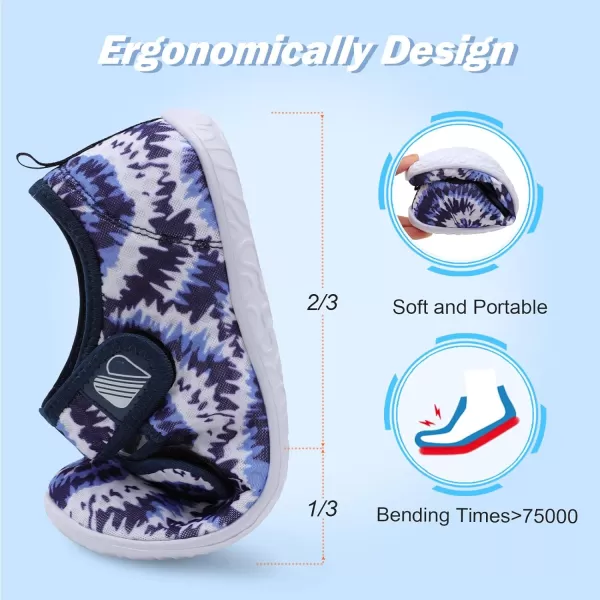 Besroad Womens Mens Slippers Lightweight Walking Shoes Adjustable Wide Diabetic Slippers Non-Slip Sneakers Sandals