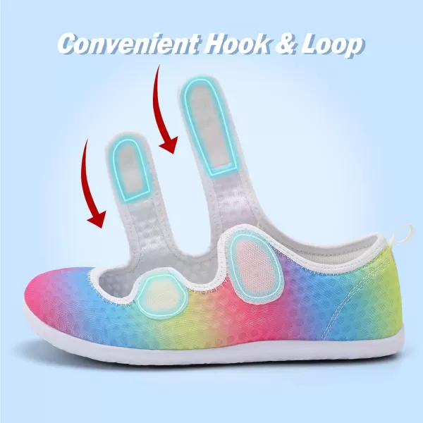 Besroad Womens Mens Slippers Lightweight Walking Shoes Adjustable Wide Diabetic Slippers Non-Slip Sneakers Sandals