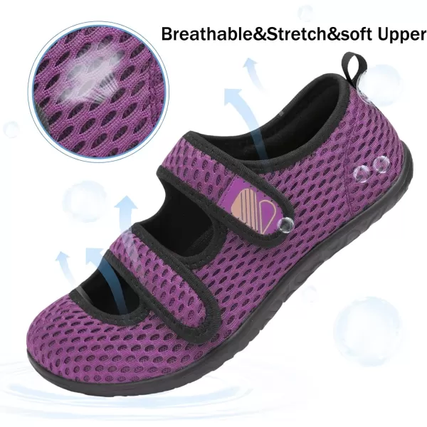 Besroad Womens Mens Slippers Lightweight Walking Shoes Adjustable Wide Diabetic Slippers Non-Slip Sneakers Sandals