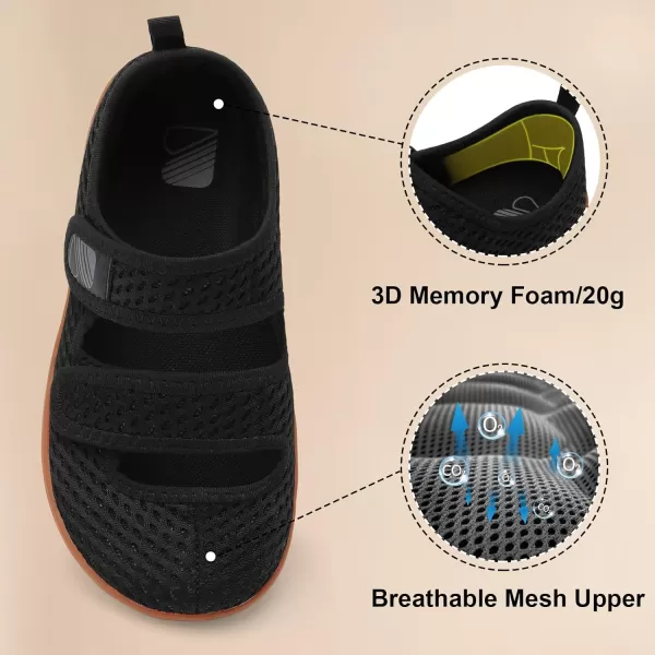 Besroad Womens Walking Shoes Wide Diabetic Shoes Adjustable Barefoot Shoes Casual Sneakers Breathable Zero Drop Shoes Arthritis Edema Indoor Outdoor