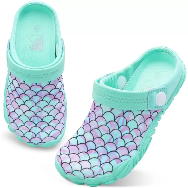 Kids Girls Boys Quick Dry Athletic Water Shoes Sandals Pool Swim Outdoor Sandals Wide House Clog Slippers
