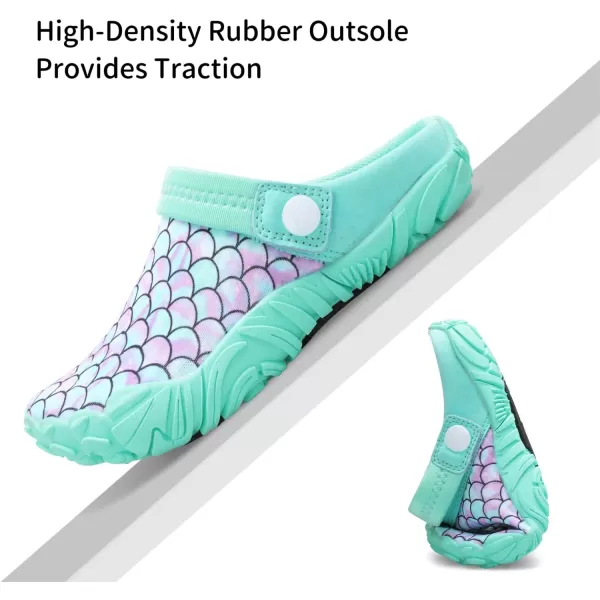 Kids Girls Boys Quick Dry Athletic Water Shoes Sandals Pool Swim Outdoor Sandals Wide House Clog Slippers