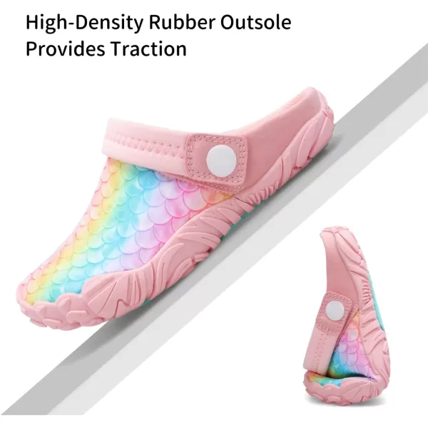 Kids Girls Boys Quick Dry Athletic Water Shoes Sandals Pool Swim Outdoor Sandals Wide House Clog Slippers
