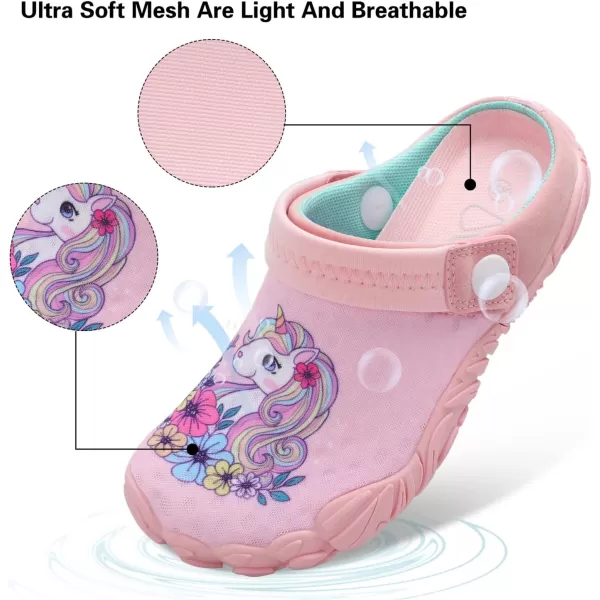 Kids Girls Boys Quick Dry Athletic Water Shoes Sandals Pool Swim Outdoor Sandals Wide House Clog Slippers