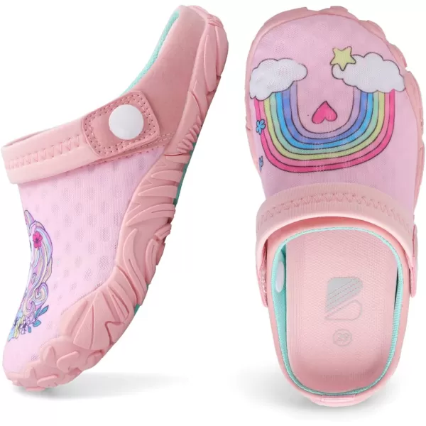 Kids Girls Boys Quick Dry Athletic Water Shoes Sandals Pool Swim Outdoor Sandals Wide House Clog Slippers