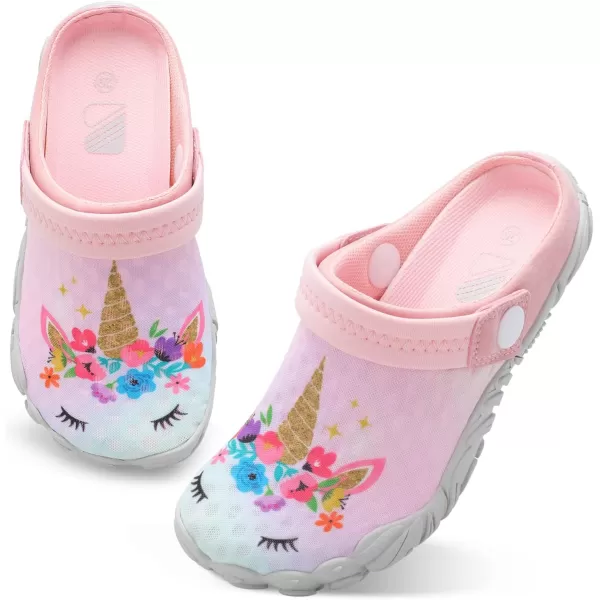 Kids Girls Boys Quick Dry Athletic Water Shoes Sandals Pool Swim Outdoor Sandals Wide House Clog Slippers
