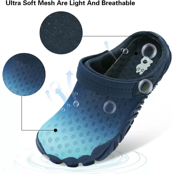 Kids Girls Boys Quick Dry Athletic Water Shoes Sandals Pool Swim Outdoor Sandals Wide House Clog Slippers