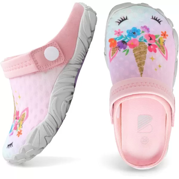 Kids Girls Boys Quick Dry Athletic Water Shoes Sandals Pool Swim Outdoor Sandals Wide House Clog Slippers