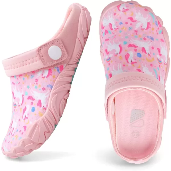 Kids Girls Boys Quick Dry Athletic Water Shoes Sandals Pool Swim Outdoor Sandals Wide House Clog Slippers