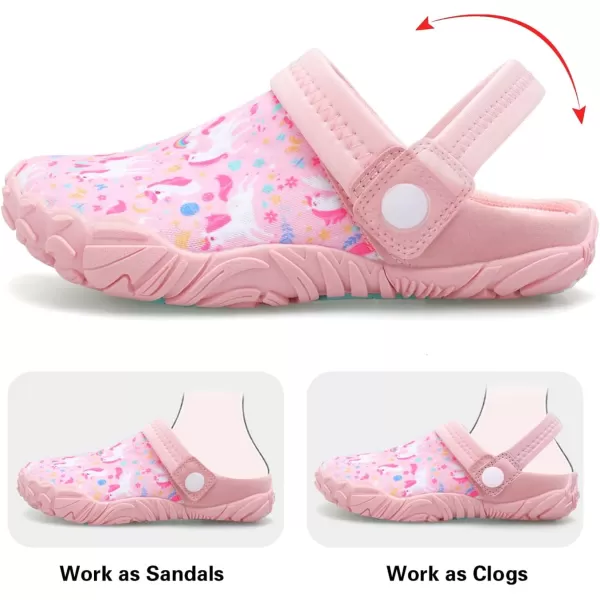 Kids Girls Boys Quick Dry Athletic Water Shoes Sandals Pool Swim Outdoor Sandals Wide House Clog Slippers