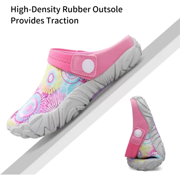 Kids Girls Boys Quick Dry Athletic Water Shoes Sandals Pool Swim Outdoor Sandals Wide House Clog Slippers