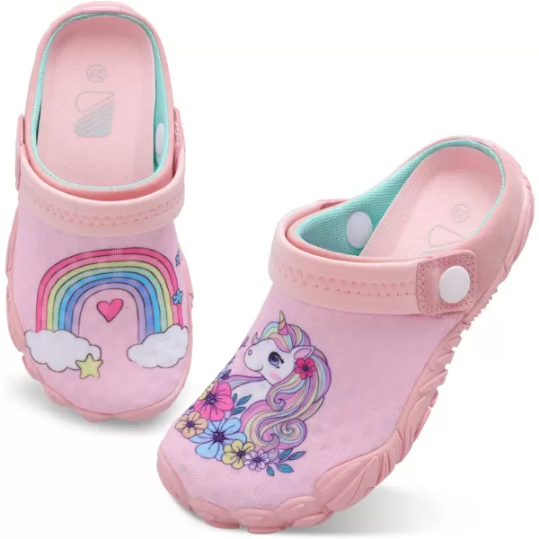 Kids Girls Boys Quick Dry Athletic Water Shoes Sandals Pool Swim Outdoor Sandals Wide House Clog Slippers